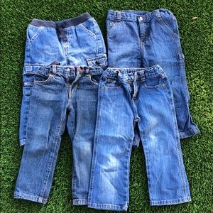 3T girls jeans bundle! 4 pairs of jeans!